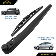 Balai Bras d'Essuie Glace Arrière Cabochon pour Seat Altea (5P1) Ibiza IV (6J)