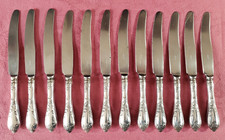 12 COUTEAUX à DESSERT métal