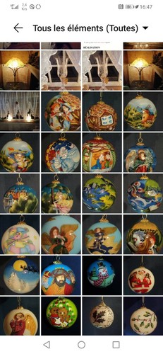 Boules noël verre - boules, en