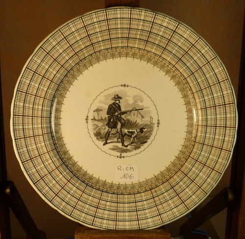 Ancienne assiette parlantes - assiette,