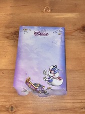 Vintage 90s-2000s Depesche Diddlina Embossed Diddl Sheet Block, Diddlina