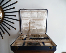 Ménagere métal argenté REX modele ART DECO - 49 pièces - 12 pers