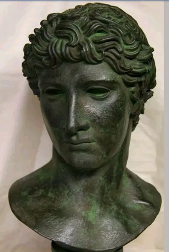 Sculpture grand buste apollon - grand,
