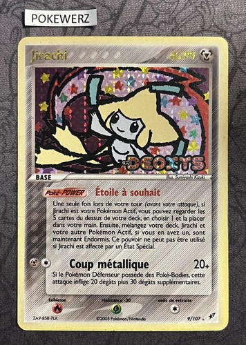 Carte pokémon jirachi - carte,