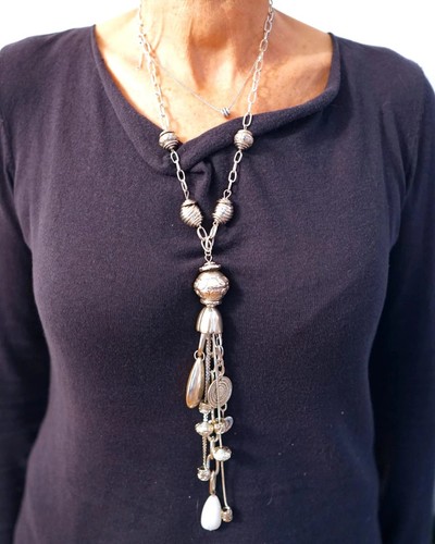 Long collier sautoir - long,