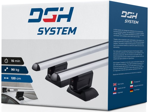 Barres toit points pour - de,
