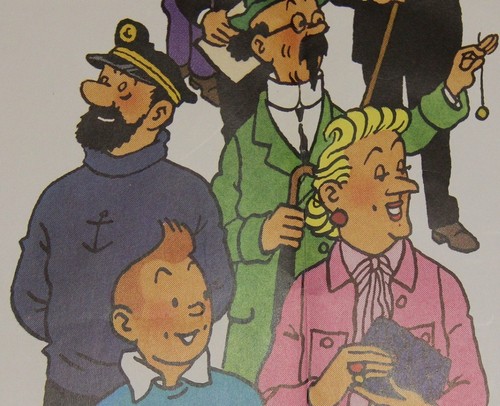 Hergé grande affiche - affiche, le