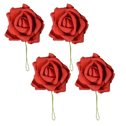 Paquet 8cm rose mousse - 4,