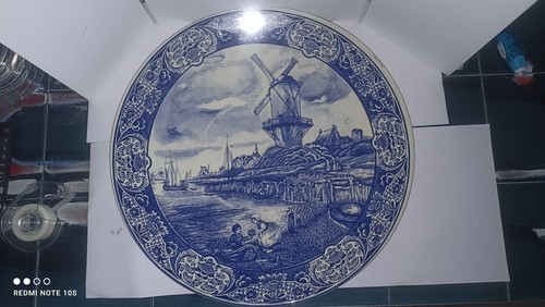 Assiette décorative delft - assiette,