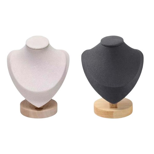 Buste bijoux avec bois - buste,