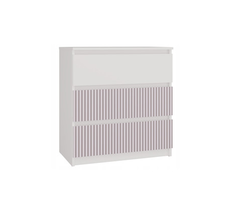 Commode blanche façade - blanche, à