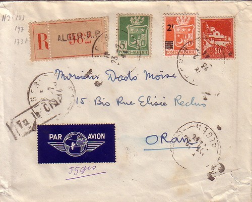 Algerie alger lettre - -,