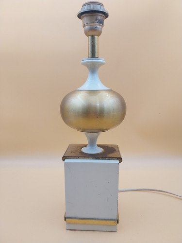 Lampe métal laiton style - métal,