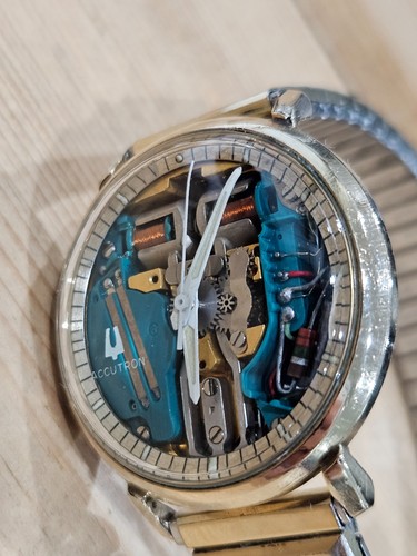 Vtg bulova accutron - , spaceview