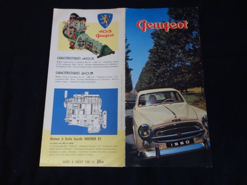 1960 peugeot 203 - peugeot, 403