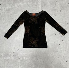 Y2K Kenzo By Jean Paul Gaultier Mesh Floral Top Yellow Red Orange Black