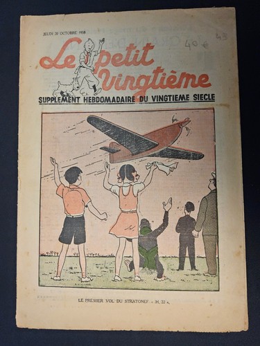Tintin petit vingtième - tintin,