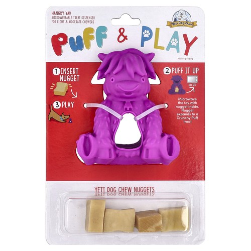 Puff play treat dispenser - &,