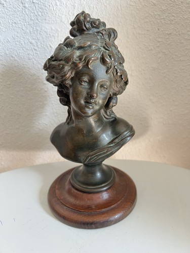 Ancienne sculpture bronze - sculpture, en