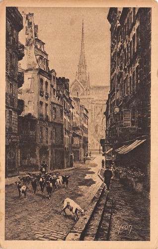 Paris rue du haut - 75-paris, la