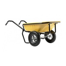 Brouette 2 roues gonflées -