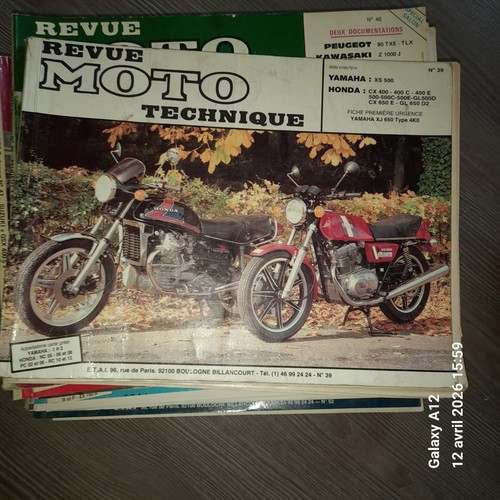 Rtm yamaha xs500 honda - xs500,
