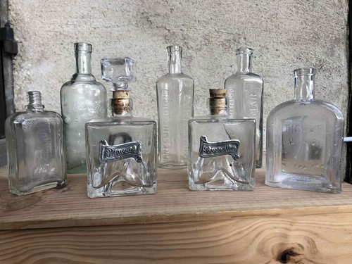 Lot collection vieux - , flacons
