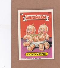 1987 TOPPS GARBAGE PAIL KIDS TWINNY VINNIE #390B NM/NMMT *A21031
