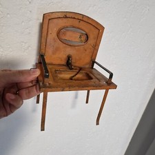 meuble de toilette tole pour poupée ancienne ,