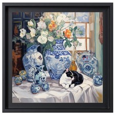 Magnifique Tableau "Mon Chat