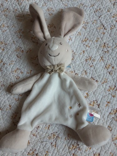 Doudou sucre orge lapin plat - doudou,