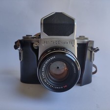 Pentacon Six TL 6x6 Medium Format Camera Jena 80mm f/2.8 Good Condition