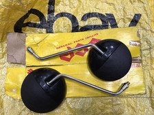 Suzuki F50 F70 FR50 FR70 FR80 FZ50 PV50 RV50 OR50 L/R Mirror 8mm. *short* NEW