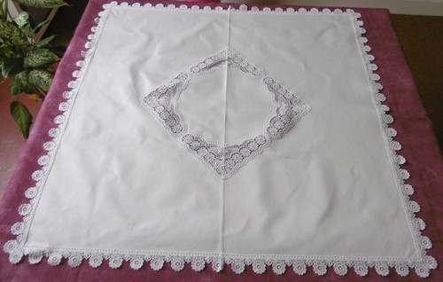Nappe rétro entourée - , de