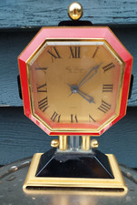 Modern quartz cast clock  1970  working beautiful hour Lavigne paris