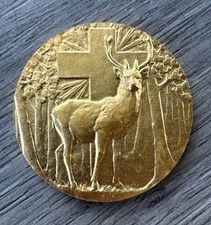 Belle médaille saint Hubert " Société canine Saint Hubert "