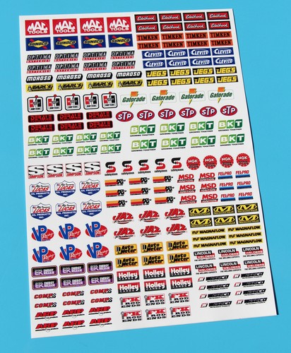 Stickers décals sponsor - stickers, rc