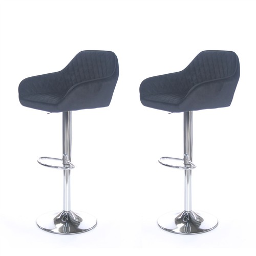 Velours noir barre - velours,