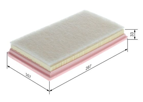Cartouche filtre air - à,
