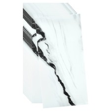 10 Panneaux Muraux Autocollants Marbre 23.6" x 11.8" Papier Peint Brique, #1014