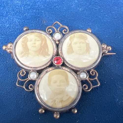 Broche xixe porte - broche, porte-photos