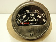 Radson Dash Tachometer Original Vintage Accessory Custom Ford Chevy Dodge GMC