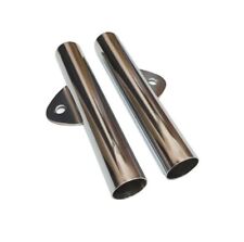 Genuine Suzuki T125 Stinger Wolf T125R Front Fork Upper Cover Pair 51540-20011