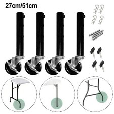 Roues de support de portail en