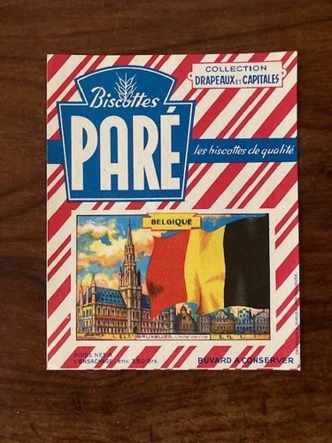 Buvard biscottes pare - buvard, drapeaux