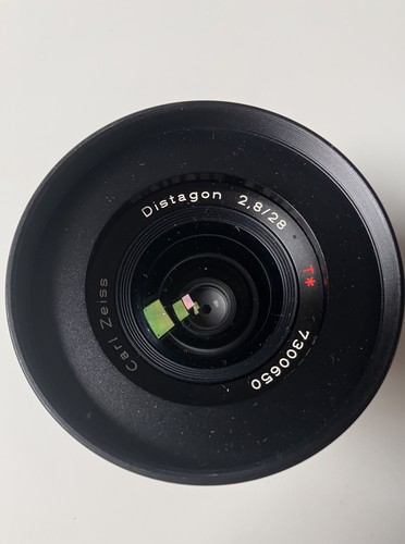 Objectif zeiss contax 28mm