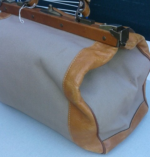 Sac cuir week - sac, vintage