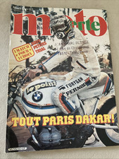 Moto verte 83 1981 Paris Dakar