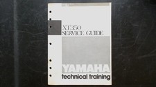 Yamaha XT350 Service Guide Technical Training 1979 Motorcycle Manual