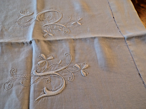 Linge ancien piece lin - ancien,